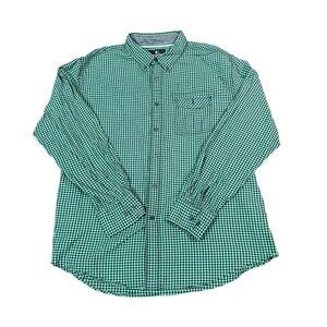 Nautica Jeans Company Green Plaid Men’s Size XL Long Sleeve Button Down Casual